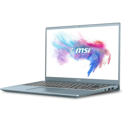 Portátil MSI Modern 14 B10RBSW 064XES Azul i7/16GB/512GB/MX350/14''