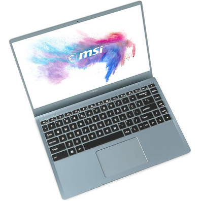 Portátil MSI Modern 14 B10RBSW 064XES Azul i7/16GB/512GB/MX350/14''