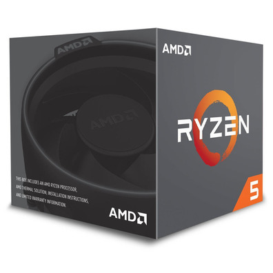 Procesador AMD Ryzen 5 2600X 6Ghz 16 Mo AM4