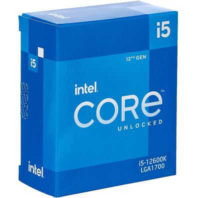 Procesador Intel Core i5 12600K 3,70 GHz