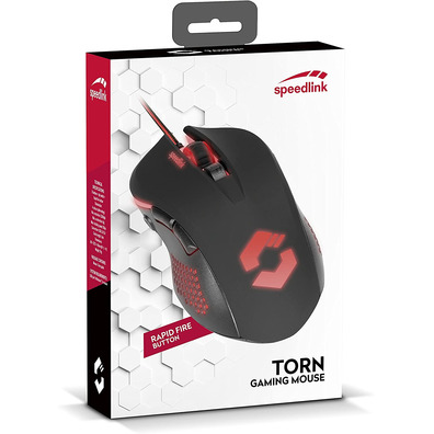 Ratón Gaming SpeedLink Torn 3200 DPI Óptico