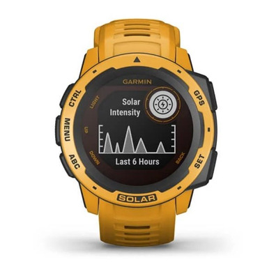 Montre De Sport Garmin Instinct Solaire Jaune