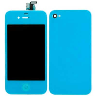 Réparation Coque complete iPhone 4S Light Blue