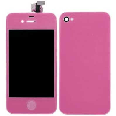 Réparation Coque complete iPhone 4S Dark Pink