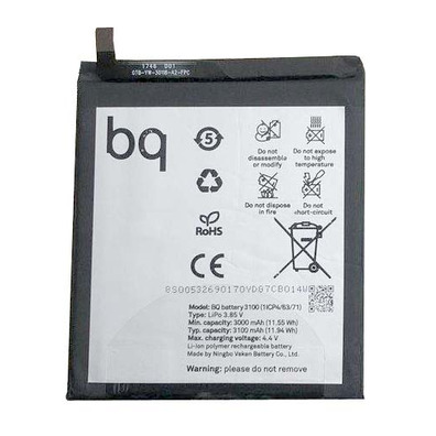 Batterie de rechange Bq Aquaris V / U2 / u2 Lite