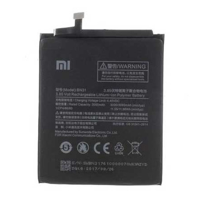 Batterie de Remplacement (BN31) - Xiaomi Mi A1/Mi 5X/Redmi Note 5A