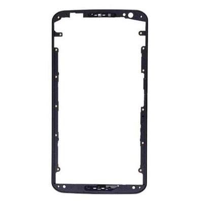 Front Frame for Motorola Nexus 6 Black