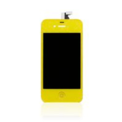 Full Screen for iPhone 4 Jaune