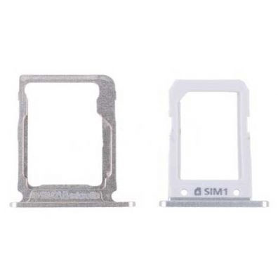 SIM Card Tray / MicroSD Samsung Galaxy A8 Argent