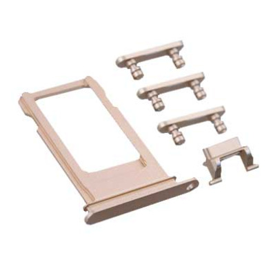 Plateau pour Cartes SIM + Boutons Latéraux pour iPhone 7 Or