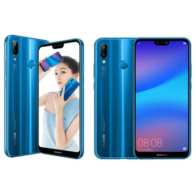 Couverture de remplacement pour Huawei P20 Lite / Nova 3 Bleu