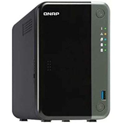 Servidor NAS QNAP Desktop 2BAY NAS 4Go RAM 2,5Gbe