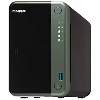 Servidor NAS QNAP Desktop 2BAY NAS 4Go RAM 2,5Gbe