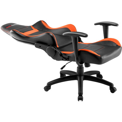 Chaise Gamer Mars Jeu MGC218bbl De Couleur Noir-Bleu Orange