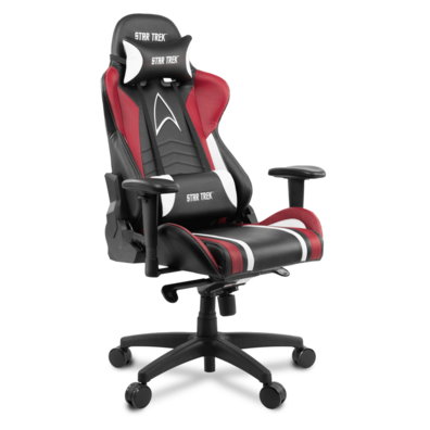 Silla Gaming Arozzi Verona Pro V2 Star Trek Edition Rouge