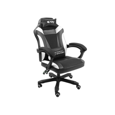 Silla Gaming Fury Avenger M + Negra / Blanca