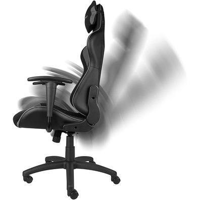 Silla Gaming Genesis Nitro 440 Negro / Gris