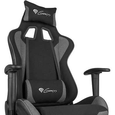 Silla Gaming Genesis Nitro 440 Negro / Gris