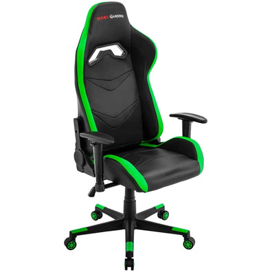 Silla Gaming Mars Gaming MGC3BG Verde / Negra