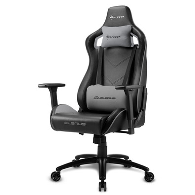 Président Gaming Sharkoon Elbrus 2 Noir Gris 160G