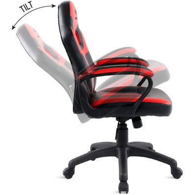 Silla Gaming Spirit of Gamer Fighter Junior Roja / Negra