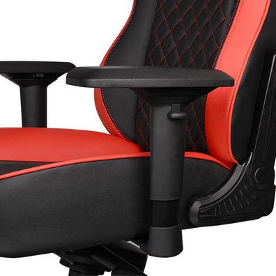 Président De Jeu Thermaltake Gt Ajustement De L'Esport Noir-Rouge