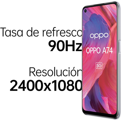 Smartphone Oppo A74 5G 6GB/128 Go 6,5''Noir