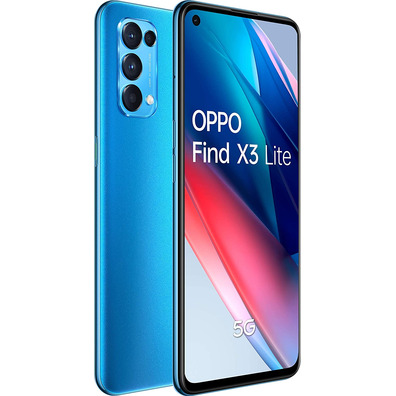 Smartphone Oppo Find X3 Lite 6.43''5G 8GB/128 Go Azul