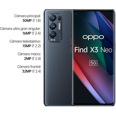 Smartphone Oppo Find X3 Neo 5G 12GB/256 Go Noir