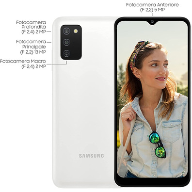 Smartphone Samsung Galaxy A03s 3GB/32 Go 6,5 " Blanco