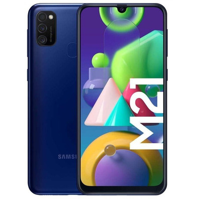 Smartphone Samsung Galaxy M21 Blue 4GB/64 Go