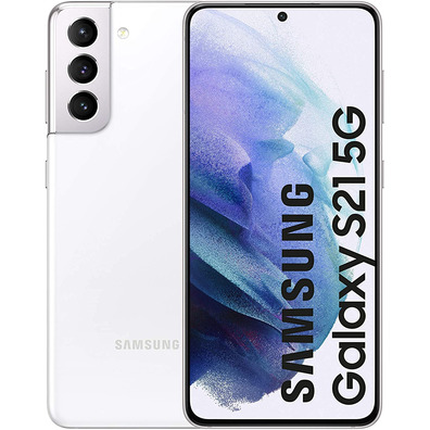 Smartphone Samsung Galaxy S21 8GB/128 Go 5G Blanco