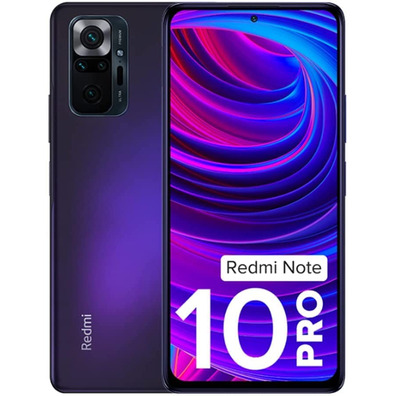 Smartphone Xiaomi Redmi Note 10 Pro 6GB/128 Go 6,67''Púrpura Nebula