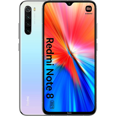 Smartphone Xiaomi Redmi Note 8 2021 4GB/64 Go 6,3 " Blanco Moonlight