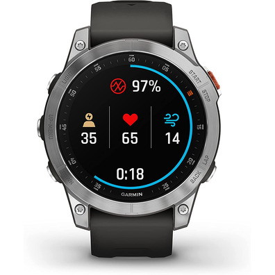 Smartwatch Garmin Epix 2 Plata / Gris