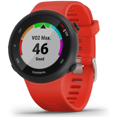 Smartwatch Garmin Forerunner 45 Notificaciones / Frecuencia Cardíaca/GPS Rojo