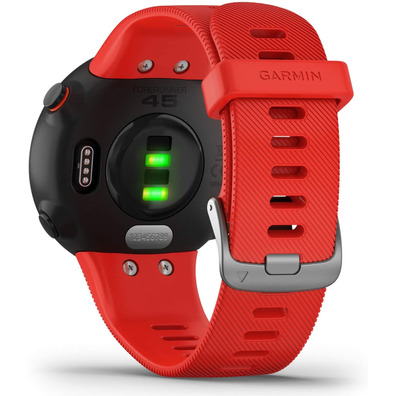 Smartwatch Garmin Forerunner 45 Notificaciones / Frecuencia Cardíaca/GPS Rojo