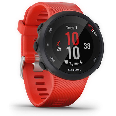 Smartwatch Garmin Forerunner 45 Notificaciones / Frecuencia Cardíaca/GPS Rojo