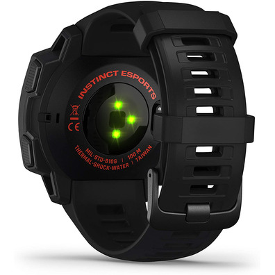 Smartwatch Garmin Instinct Esports Notificaciones / Frecuencia Cardíaca/GPS Negro