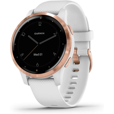 Smartwatch Garmin Sport Vivoactive 4S Blanc Rose