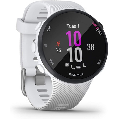 La Smartwatch de la Montre de Sport Garmin Forerunner 45S Blanc