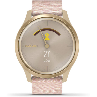 Smartwatch Garmin Vívomove Style GPS Oro y Rosa