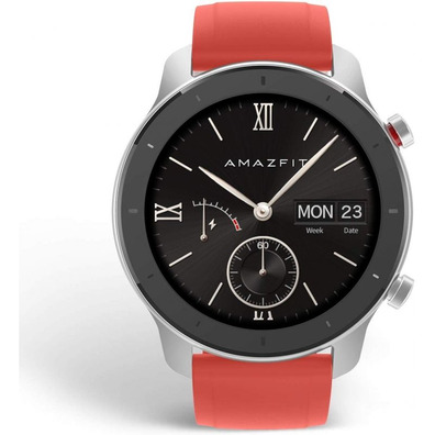 Smartwatch Huami Amazfit GTR 42mm de Corail Rouge BT5/Pulsómegro/GPS