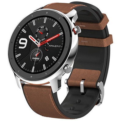 Smartwatch Huami Amazfit GTR 47mm en Acier Inoxydable BT5/moniteur de fréquence Cardiaque/GPS