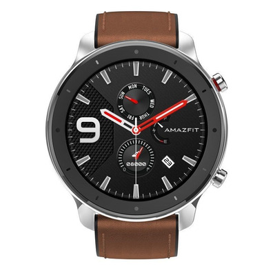 Smartwatch Huami Amazfit GTR 47mm en Acier Inoxydable BT5/moniteur de fréquence Cardiaque/GPS