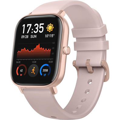 Smartwatch Huami Amazfit GTS Rose 1.65"/BT5/moniteur de fréquence Cardiaque/GPS