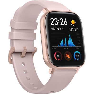 Smartwatch Huami Amazfit GTS Rose 1.65"/BT5/moniteur de fréquence Cardiaque/GPS