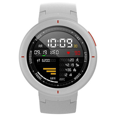 Smartwatch Huami Amazfit Vergé Blanc 1.3" GPS/moniteur de fréquence Cardiaque/BT