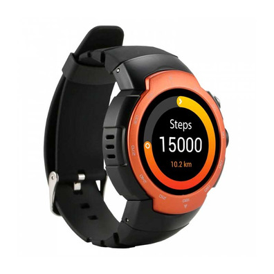 Smartwatch Leotec Black Diamond Orange