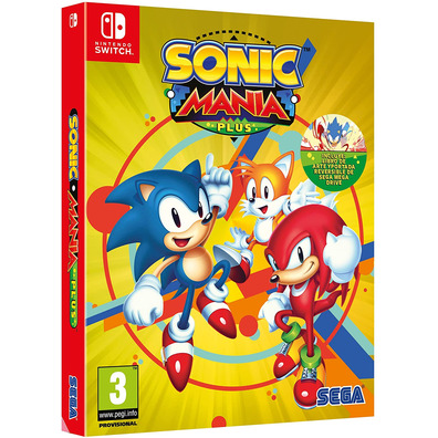 Commutateur Sonic Mania Plus